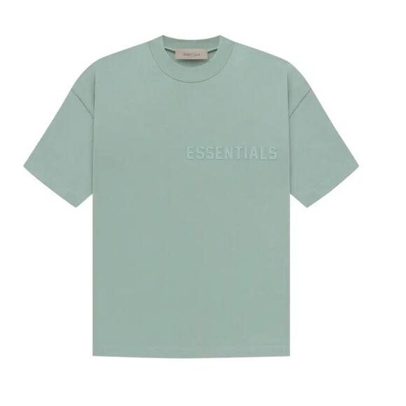 NWT Fear of God Essentials Short Sleeve Tee in Sycamore size L - Picture 5 of 7